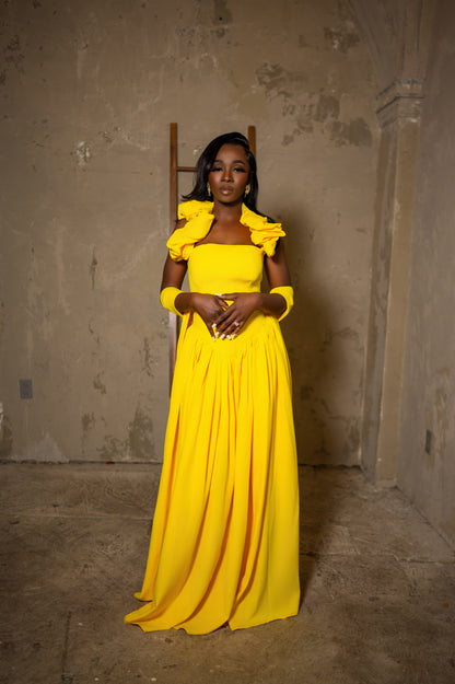Selena Yellow Dress