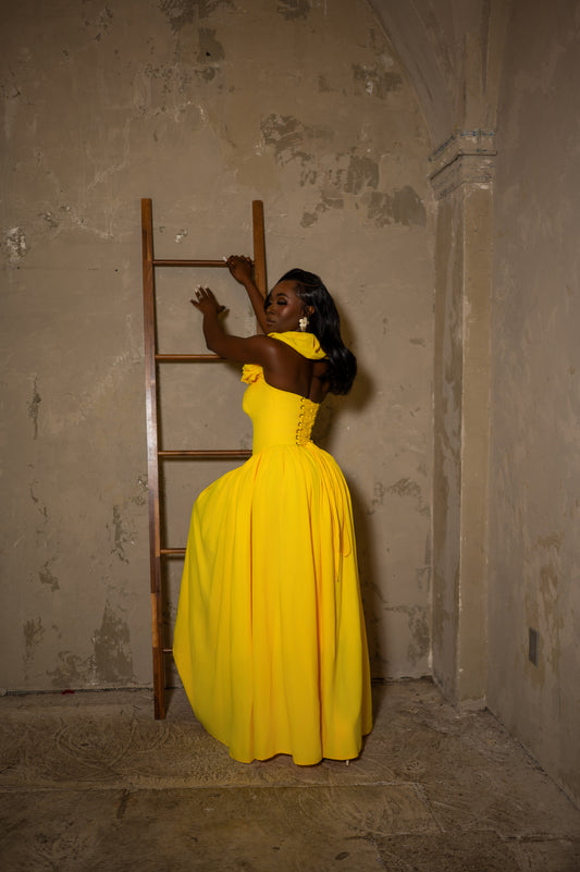 Selena Yellow Dress